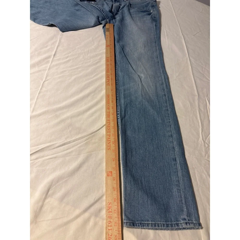 Bonobos Straight Leg slim‎ Jeans Mens 32/34 Light Wash Excellent Denim Casual